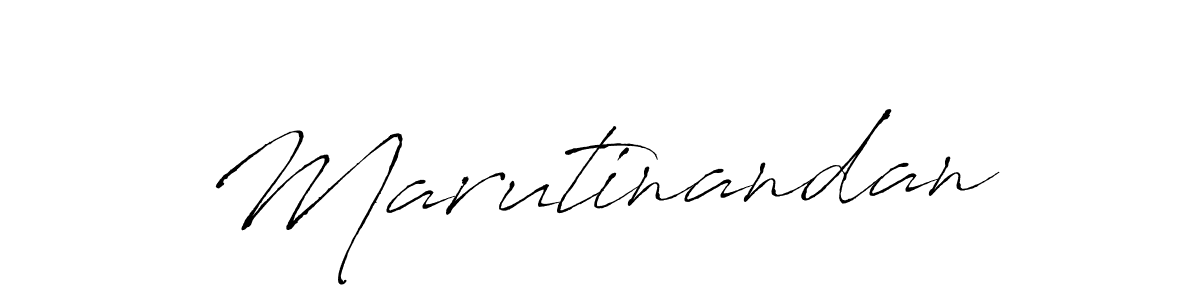 Make a beautiful signature design for name Marutinandan. With this signature (Antro_Vectra) style, you can create a handwritten signature for free. Marutinandan signature style 6 images and pictures png