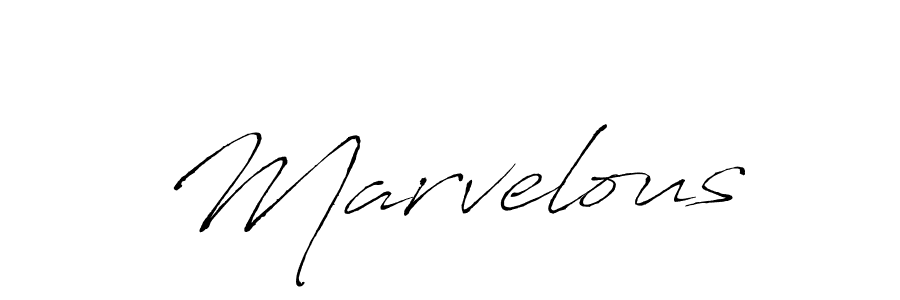 How to make Marvelous signature? Antro_Vectra is a professional autograph style. Create handwritten signature for Marvelous name. Marvelous signature style 6 images and pictures png