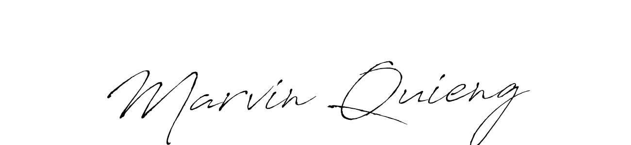 Design your own signature with our free online signature maker. With this signature software, you can create a handwritten (Antro_Vectra) signature for name Marvin Quieng. Marvin Quieng signature style 6 images and pictures png