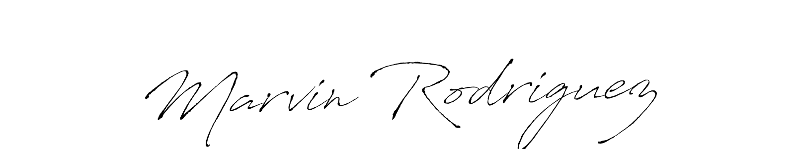 Make a beautiful signature design for name Marvin Rodriguez. With this signature (Antro_Vectra) style, you can create a handwritten signature for free. Marvin Rodriguez signature style 6 images and pictures png