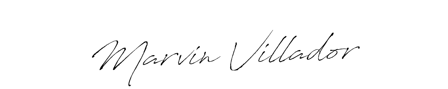 Also we have Marvin Villador name is the best signature style. Create professional handwritten signature collection using Antro_Vectra autograph style. Marvin Villador signature style 6 images and pictures png