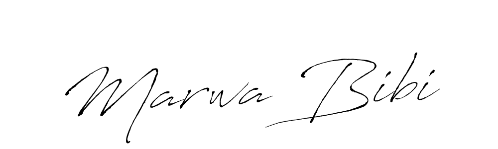 Similarly Antro_Vectra is the best handwritten signature design. Signature creator online .You can use it as an online autograph creator for name Marwa Bibi. Marwa Bibi signature style 6 images and pictures png