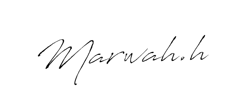 You can use this online signature creator to create a handwritten signature for the name Marwah.h. This is the best online autograph maker. Marwah.h signature style 6 images and pictures png