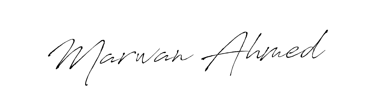 Make a beautiful signature design for name Marwan Ahmed. Use this online signature maker to create a handwritten signature for free. Marwan Ahmed signature style 6 images and pictures png