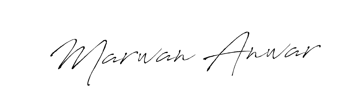 Also You can easily find your signature by using the search form. We will create Marwan Anwar name handwritten signature images for you free of cost using Antro_Vectra sign style. Marwan Anwar signature style 6 images and pictures png