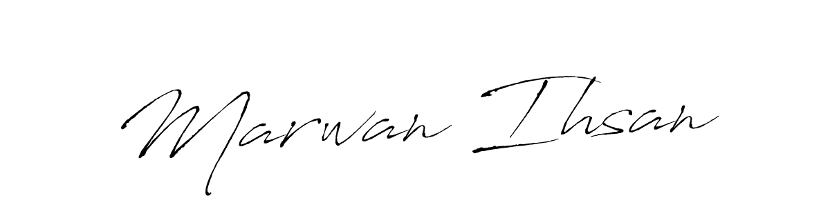 Here are the top 10 professional signature styles for the name Marwan Ihsan. These are the best autograph styles you can use for your name. Marwan Ihsan signature style 6 images and pictures png