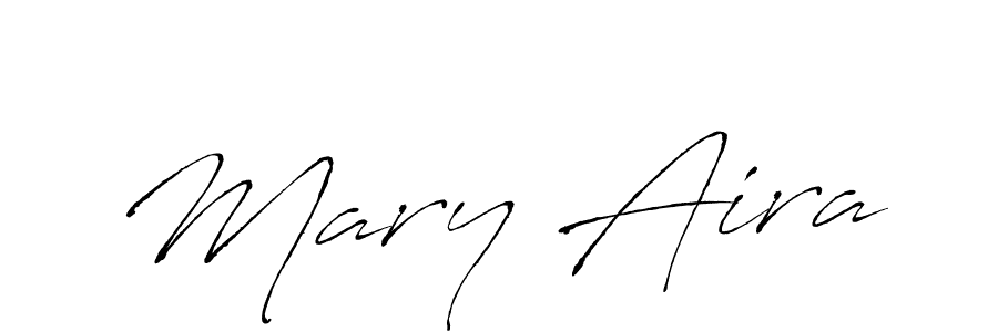 Make a beautiful signature design for name Mary Aira. With this signature (Antro_Vectra) style, you can create a handwritten signature for free. Mary Aira signature style 6 images and pictures png