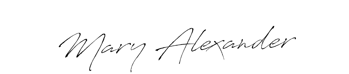 Antro_Vectra is a professional signature style that is perfect for those who want to add a touch of class to their signature. It is also a great choice for those who want to make their signature more unique. Get Mary Alexander name to fancy signature for free. Mary Alexander signature style 6 images and pictures png