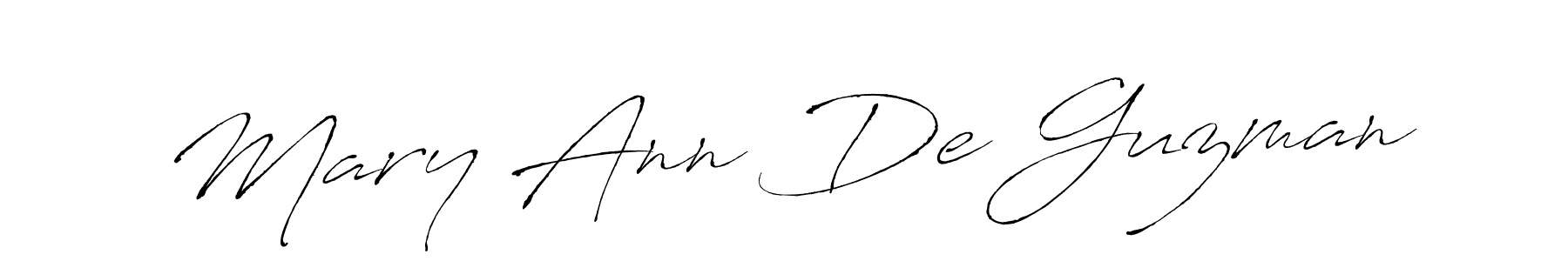 Once you've used our free online signature maker to create your best signature Antro_Vectra style, it's time to enjoy all of the benefits that Mary Ann De Guzman name signing documents. Mary Ann De Guzman signature style 6 images and pictures png