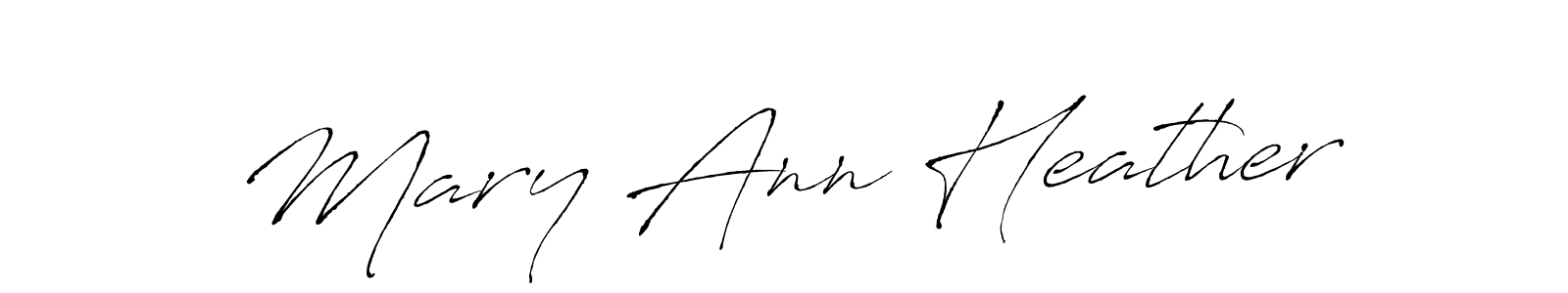 Once you've used our free online signature maker to create your best signature Antro_Vectra style, it's time to enjoy all of the benefits that Mary Ann Heather name signing documents. Mary Ann Heather signature style 6 images and pictures png