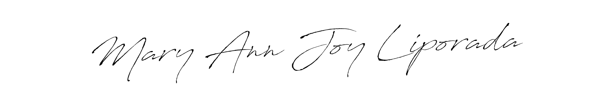 Make a beautiful signature design for name Mary Ann Joy Liporada. Use this online signature maker to create a handwritten signature for free. Mary Ann Joy Liporada signature style 6 images and pictures png