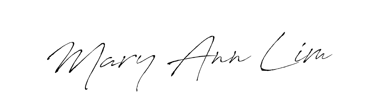 You should practise on your own different ways (Antro_Vectra) to write your name (Mary Ann Lim) in signature. don't let someone else do it for you. Mary Ann Lim signature style 6 images and pictures png