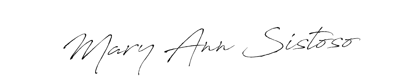 Also You can easily find your signature by using the search form. We will create Mary Ann Sistoso name handwritten signature images for you free of cost using Antro_Vectra sign style. Mary Ann Sistoso signature style 6 images and pictures png