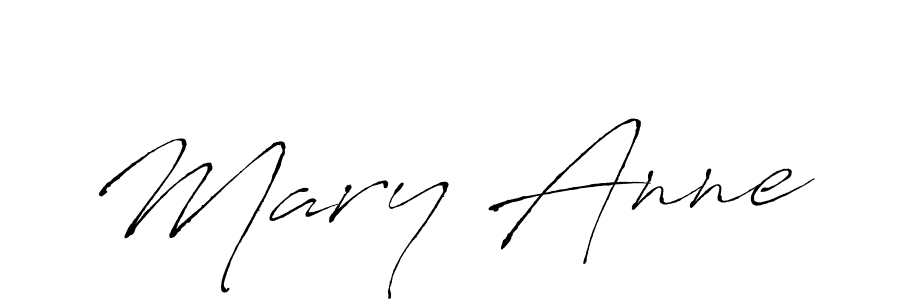 You should practise on your own different ways (Antro_Vectra) to write your name (Mary Anne) in signature. don't let someone else do it for you. Mary Anne signature style 6 images and pictures png
