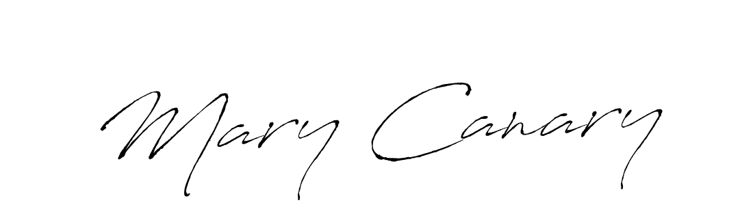 Antro_Vectra is a professional signature style that is perfect for those who want to add a touch of class to their signature. It is also a great choice for those who want to make their signature more unique. Get Mary Canary name to fancy signature for free. Mary Canary signature style 6 images and pictures png