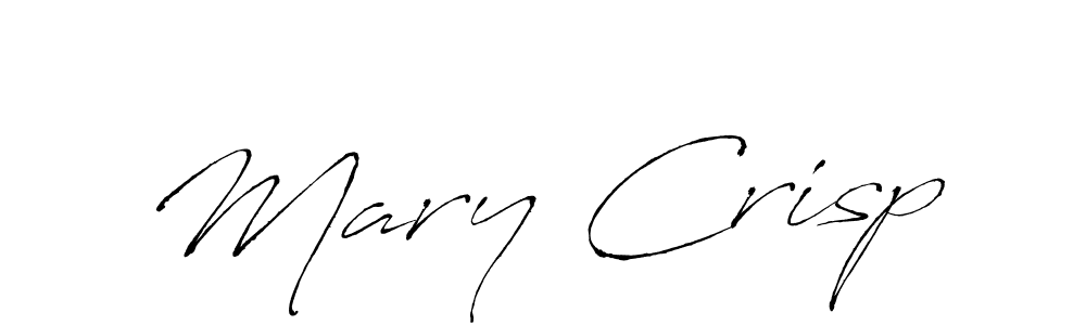 Make a beautiful signature design for name Mary Crisp. With this signature (Antro_Vectra) style, you can create a handwritten signature for free. Mary Crisp signature style 6 images and pictures png