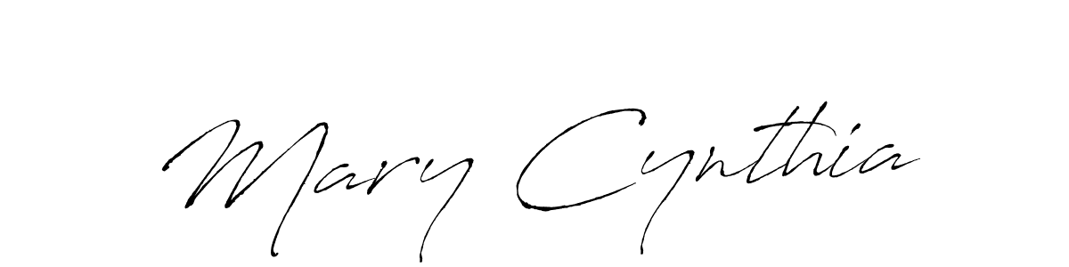 Also we have Mary Cynthia name is the best signature style. Create professional handwritten signature collection using Antro_Vectra autograph style. Mary Cynthia signature style 6 images and pictures png