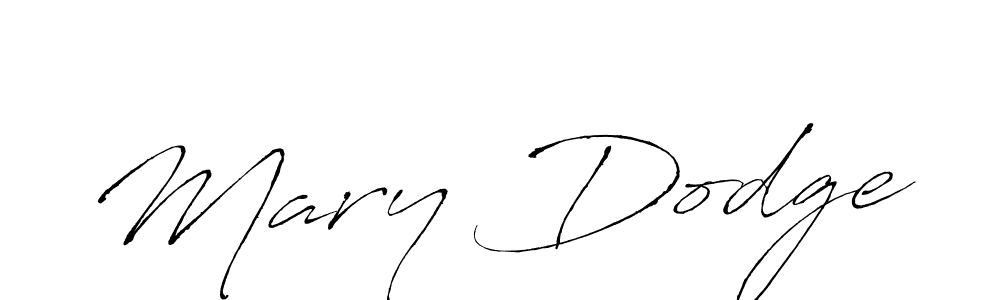 Design your own signature with our free online signature maker. With this signature software, you can create a handwritten (Antro_Vectra) signature for name Mary Dodge. Mary Dodge signature style 6 images and pictures png