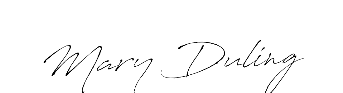 Also You can easily find your signature by using the search form. We will create Mary Duling name handwritten signature images for you free of cost using Antro_Vectra sign style. Mary Duling signature style 6 images and pictures png