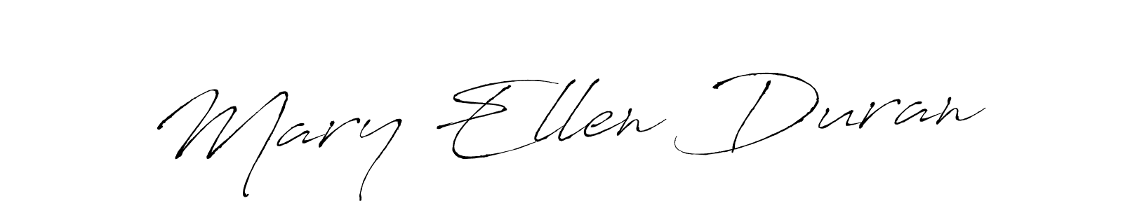 You should practise on your own different ways (Antro_Vectra) to write your name (Mary Ellen Duran) in signature. don't let someone else do it for you. Mary Ellen Duran signature style 6 images and pictures png