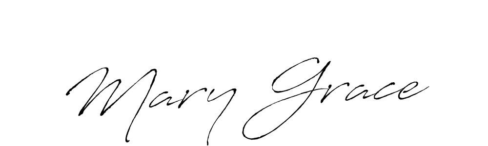 How to make Mary Grace name signature. Use Antro_Vectra style for creating short signs online. This is the latest handwritten sign. Mary Grace signature style 6 images and pictures png