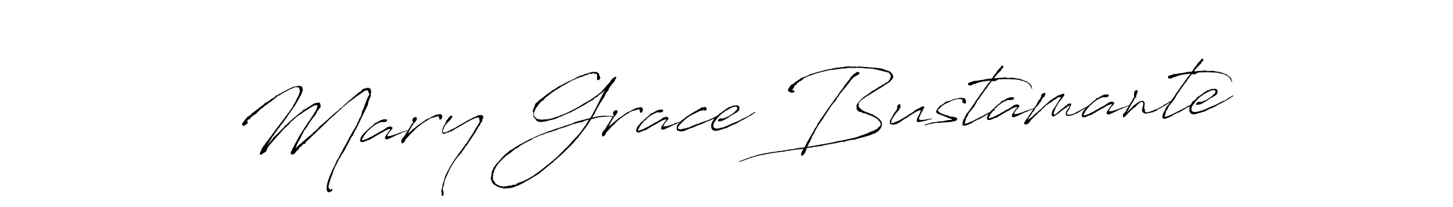 Antro_Vectra is a professional signature style that is perfect for those who want to add a touch of class to their signature. It is also a great choice for those who want to make their signature more unique. Get Mary Grace Bustamante name to fancy signature for free. Mary Grace Bustamante signature style 6 images and pictures png