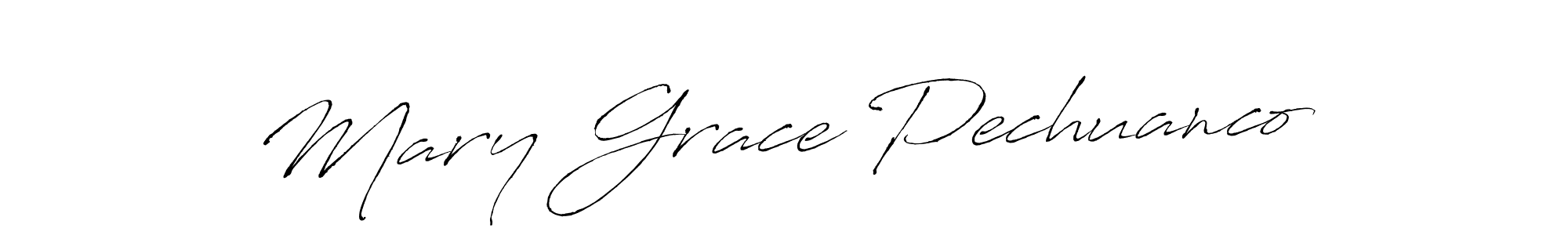 This is the best signature style for the Mary Grace Pechuanco name. Also you like these signature font (Antro_Vectra). Mix name signature. Mary Grace Pechuanco signature style 6 images and pictures png