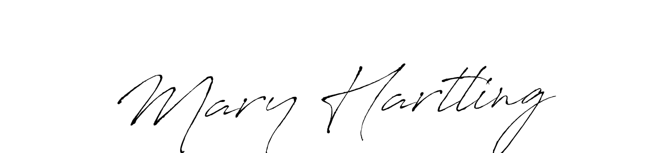 Create a beautiful signature design for name Mary Hartling. With this signature (Antro_Vectra) fonts, you can make a handwritten signature for free. Mary Hartling signature style 6 images and pictures png