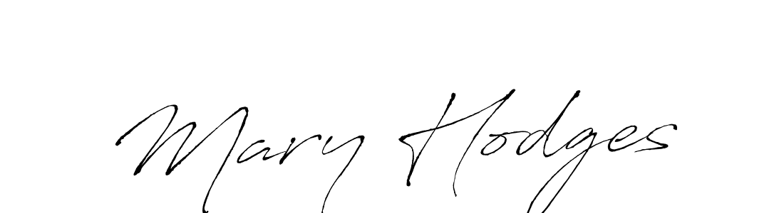 Design your own signature with our free online signature maker. With this signature software, you can create a handwritten (Antro_Vectra) signature for name Mary Hodges. Mary Hodges signature style 6 images and pictures png