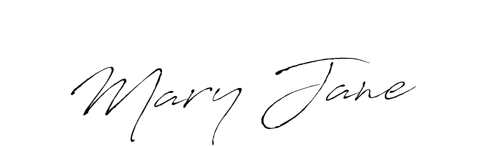 Use a signature maker to create a handwritten signature online. With this signature software, you can design (Antro_Vectra) your own signature for name Mary Jane . Mary Jane  signature style 6 images and pictures png