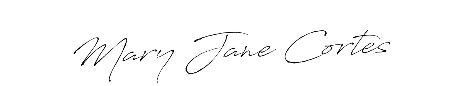 The best way (Antro_Vectra) to make a short signature is to pick only two or three words in your name. The name Mary Jane Cortes include a total of six letters. For converting this name. Mary Jane Cortes signature style 6 images and pictures png