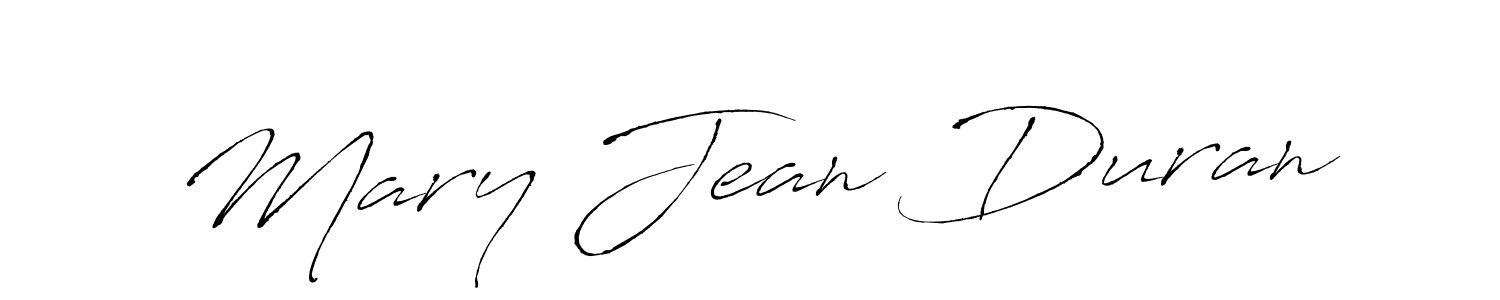 Similarly Antro_Vectra is the best handwritten signature design. Signature creator online .You can use it as an online autograph creator for name Mary Jean Duran. Mary Jean Duran signature style 6 images and pictures png