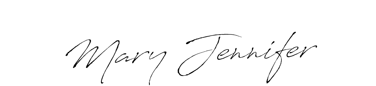 Also You can easily find your signature by using the search form. We will create Mary Jennifer name handwritten signature images for you free of cost using Antro_Vectra sign style. Mary Jennifer signature style 6 images and pictures png