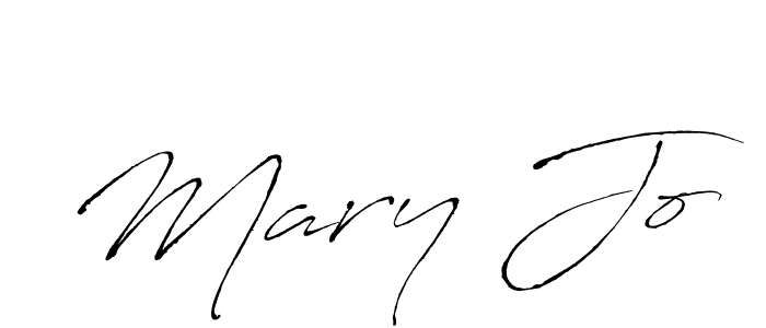 How to make Mary Jo name signature. Use Antro_Vectra style for creating short signs online. This is the latest handwritten sign. Mary Jo signature style 6 images and pictures png
