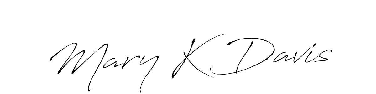 Similarly Antro_Vectra is the best handwritten signature design. Signature creator online .You can use it as an online autograph creator for name Mary K Davis. Mary K Davis signature style 6 images and pictures png