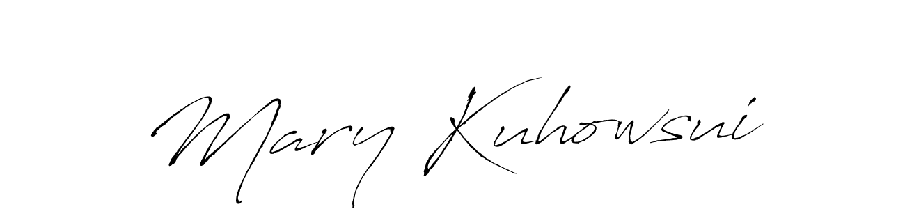 Also we have Mary Kuhowsui name is the best signature style. Create professional handwritten signature collection using Antro_Vectra autograph style. Mary Kuhowsui signature style 6 images and pictures png