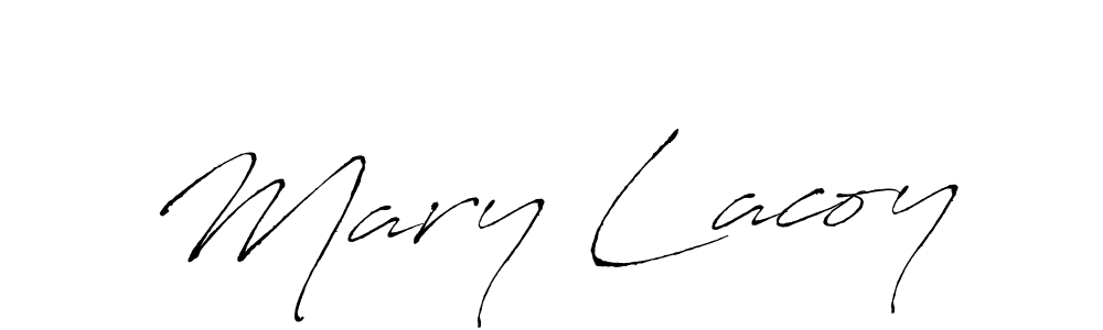 if you are searching for the best signature style for your name Mary Lacoy. so please give up your signature search. here we have designed multiple signature styles  using Antro_Vectra. Mary Lacoy signature style 6 images and pictures png