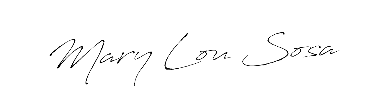 Here are the top 10 professional signature styles for the name Mary Lou Sosa. These are the best autograph styles you can use for your name. Mary Lou Sosa signature style 6 images and pictures png