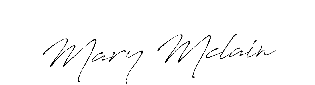 Make a beautiful signature design for name Mary Mclain. With this signature (Antro_Vectra) style, you can create a handwritten signature for free. Mary Mclain signature style 6 images and pictures png