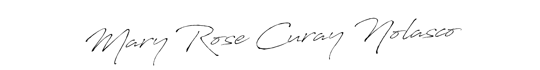 Antro_Vectra is a professional signature style that is perfect for those who want to add a touch of class to their signature. It is also a great choice for those who want to make their signature more unique. Get Mary Rose Curay Nolasco name to fancy signature for free. Mary Rose Curay Nolasco signature style 6 images and pictures png