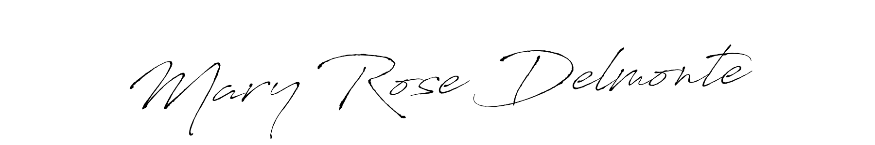 Create a beautiful signature design for name Mary Rose Delmonte. With this signature (Antro_Vectra) fonts, you can make a handwritten signature for free. Mary Rose Delmonte signature style 6 images and pictures png