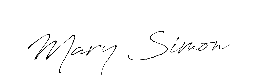 The best way (Antro_Vectra) to make a short signature is to pick only two or three words in your name. The name Mary Simon include a total of six letters. For converting this name. Mary Simon signature style 6 images and pictures png