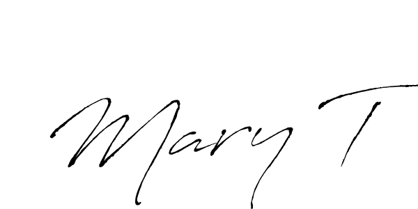 The best way (Antro_Vectra) to make a short signature is to pick only two or three words in your name. The name Mary T include a total of six letters. For converting this name. Mary T signature style 6 images and pictures png