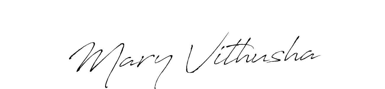 How to make Mary Vithusha signature? Antro_Vectra is a professional autograph style. Create handwritten signature for Mary Vithusha name. Mary Vithusha signature style 6 images and pictures png