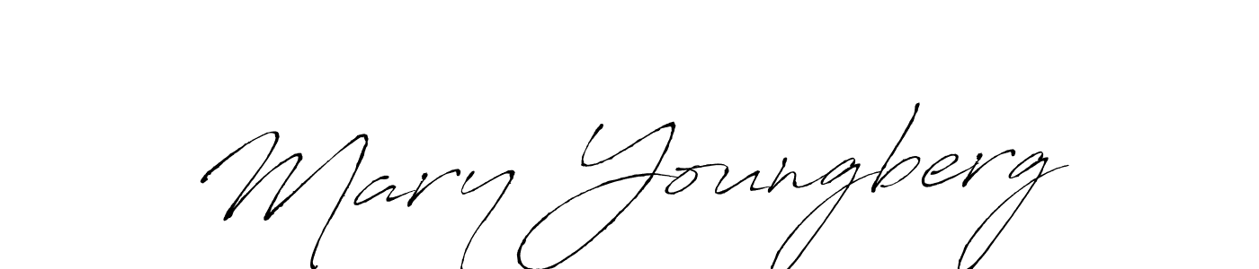 Make a beautiful signature design for name Mary Youngberg. Use this online signature maker to create a handwritten signature for free. Mary Youngberg signature style 6 images and pictures png