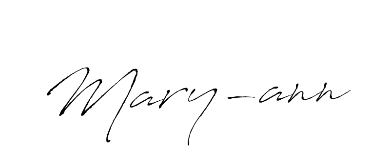 Also we have Mary-ann name is the best signature style. Create professional handwritten signature collection using Antro_Vectra autograph style. Mary-ann signature style 6 images and pictures png