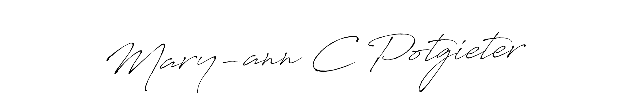 if you are searching for the best signature style for your name Mary-ann C Potgieter. so please give up your signature search. here we have designed multiple signature styles  using Antro_Vectra. Mary-ann C Potgieter signature style 6 images and pictures png