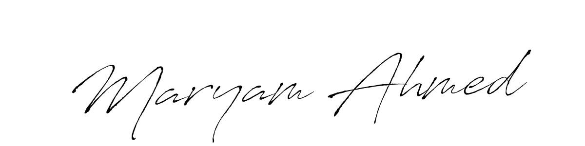 You can use this online signature creator to create a handwritten signature for the name Maryam Ahmed. This is the best online autograph maker. Maryam Ahmed signature style 6 images and pictures png