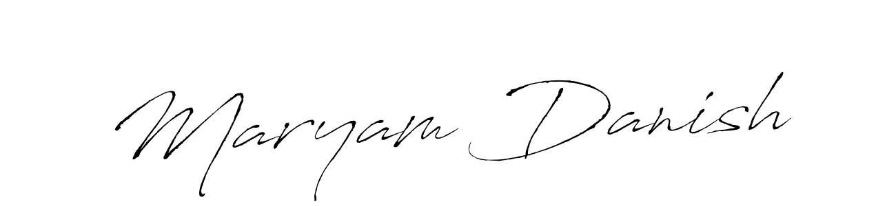 Similarly Antro_Vectra is the best handwritten signature design. Signature creator online .You can use it as an online autograph creator for name Maryam Danish. Maryam Danish signature style 6 images and pictures png