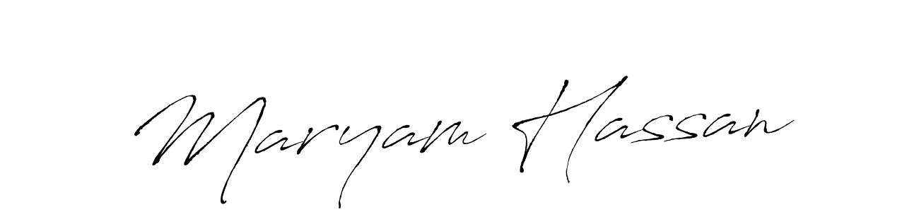 Similarly Antro_Vectra is the best handwritten signature design. Signature creator online .You can use it as an online autograph creator for name Maryam Hassan. Maryam Hassan signature style 6 images and pictures png